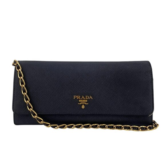 PRADA Black Saffiano Wallet - Picture 1 of 16